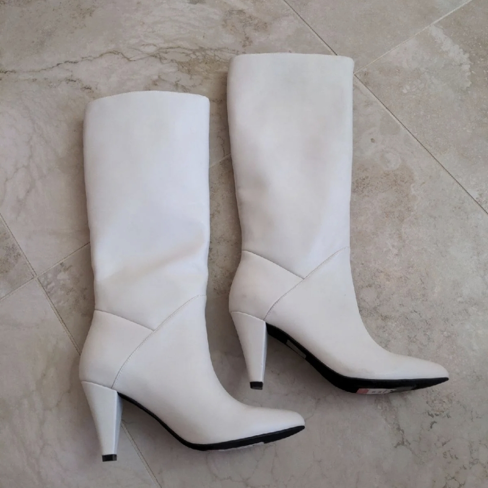 JEFFREY CAMPBELL 16 CANDLE KNEE HIGH BOOTS